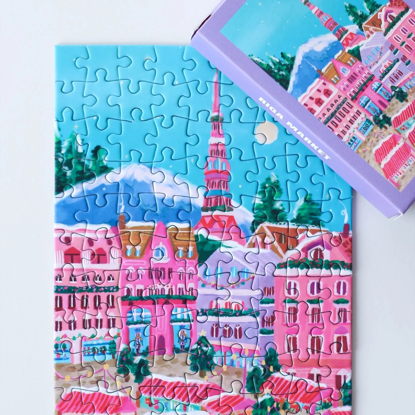 Piecely Mini puzzle Riga market
