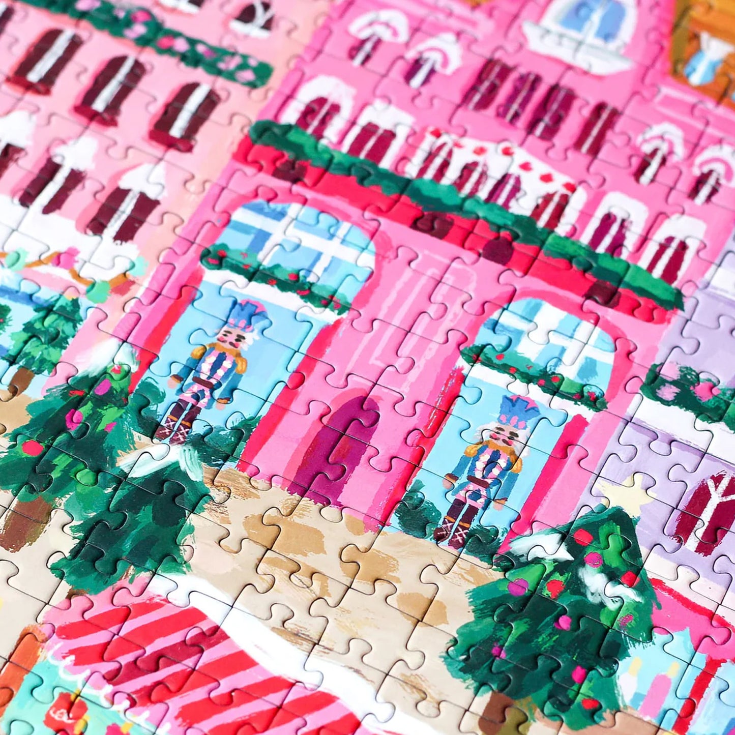 Puzzle illustré piecely Riga market