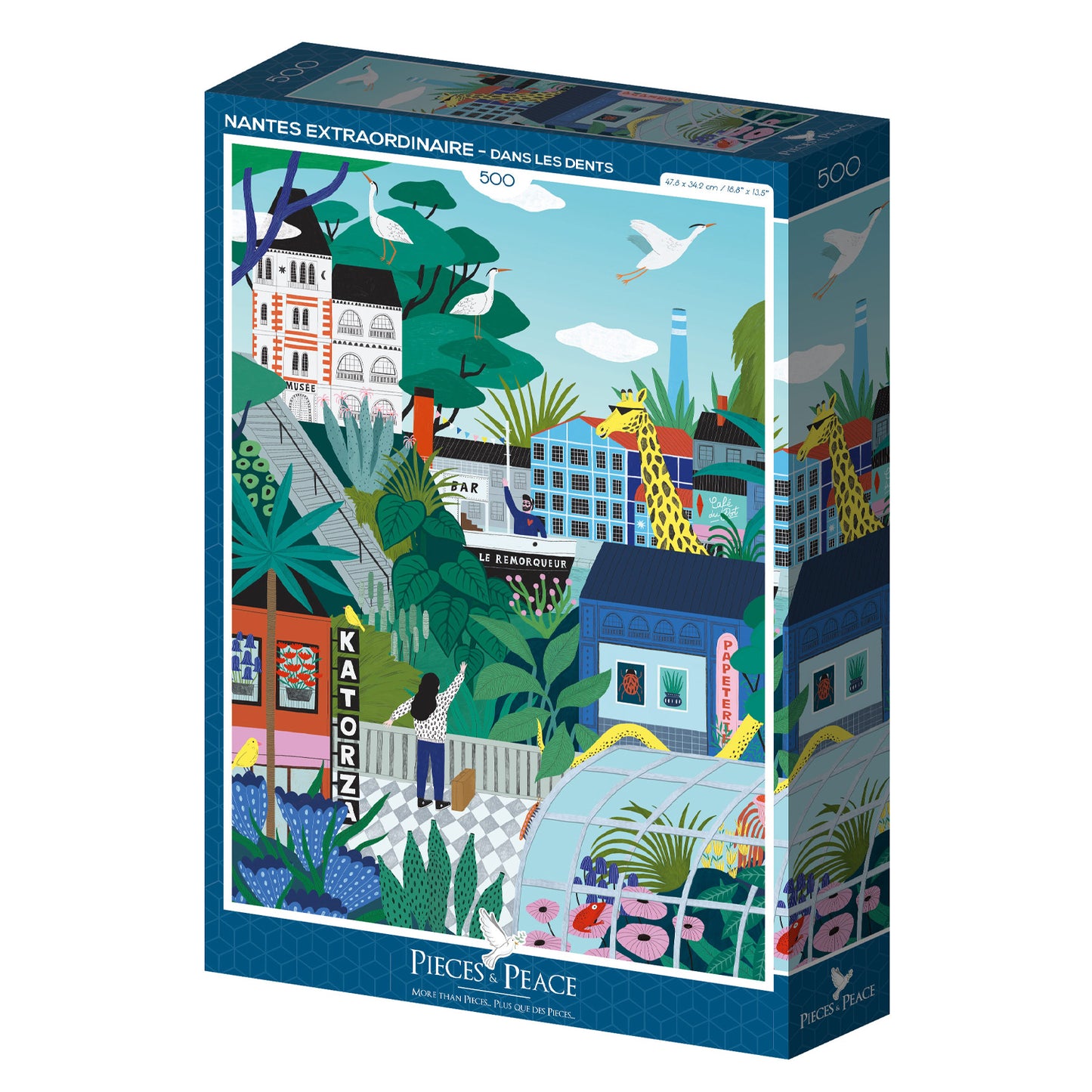 Puzzle Nantes extraordinaire Pieces & Peace dans tes dents