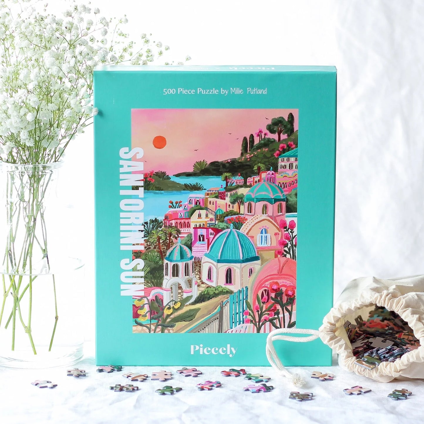 Puzzle Santorini sun Piecely