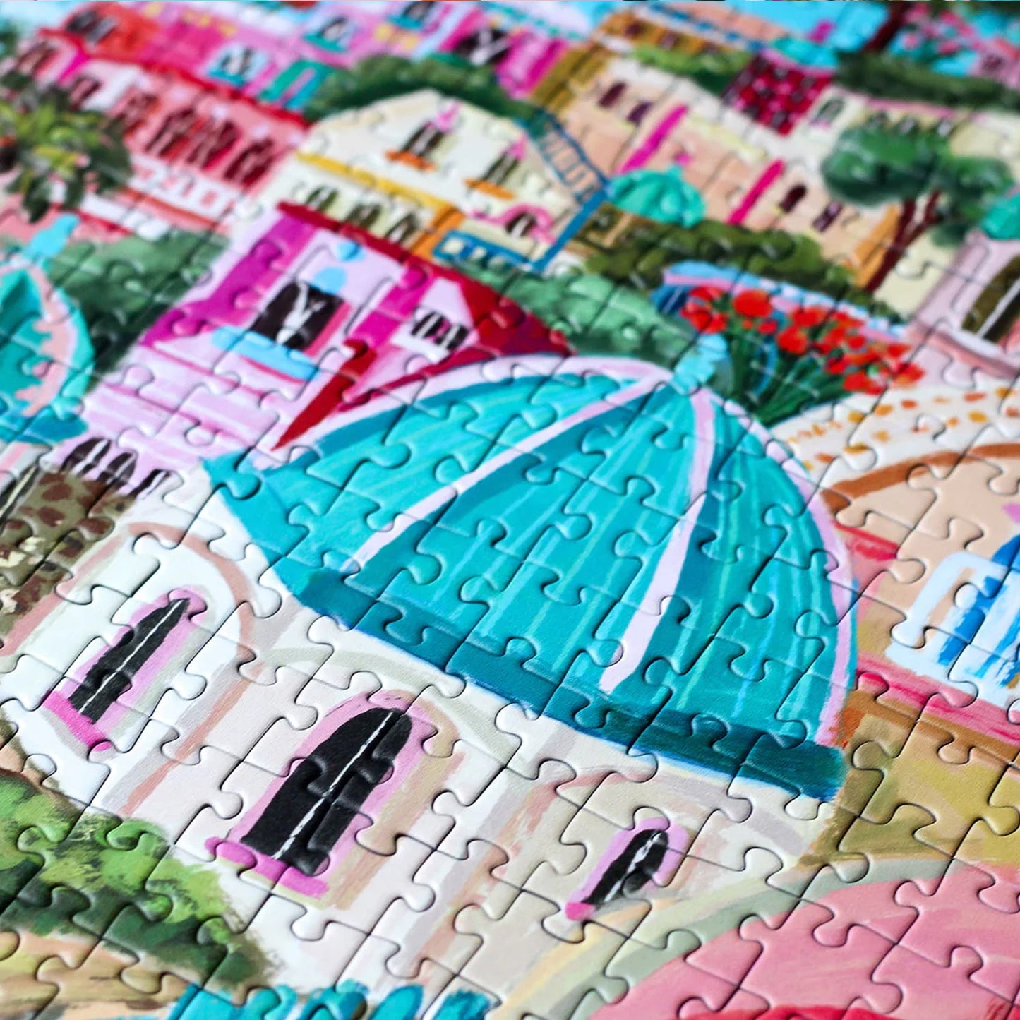 Piecely Puzzle Santorini sun Millie Putland