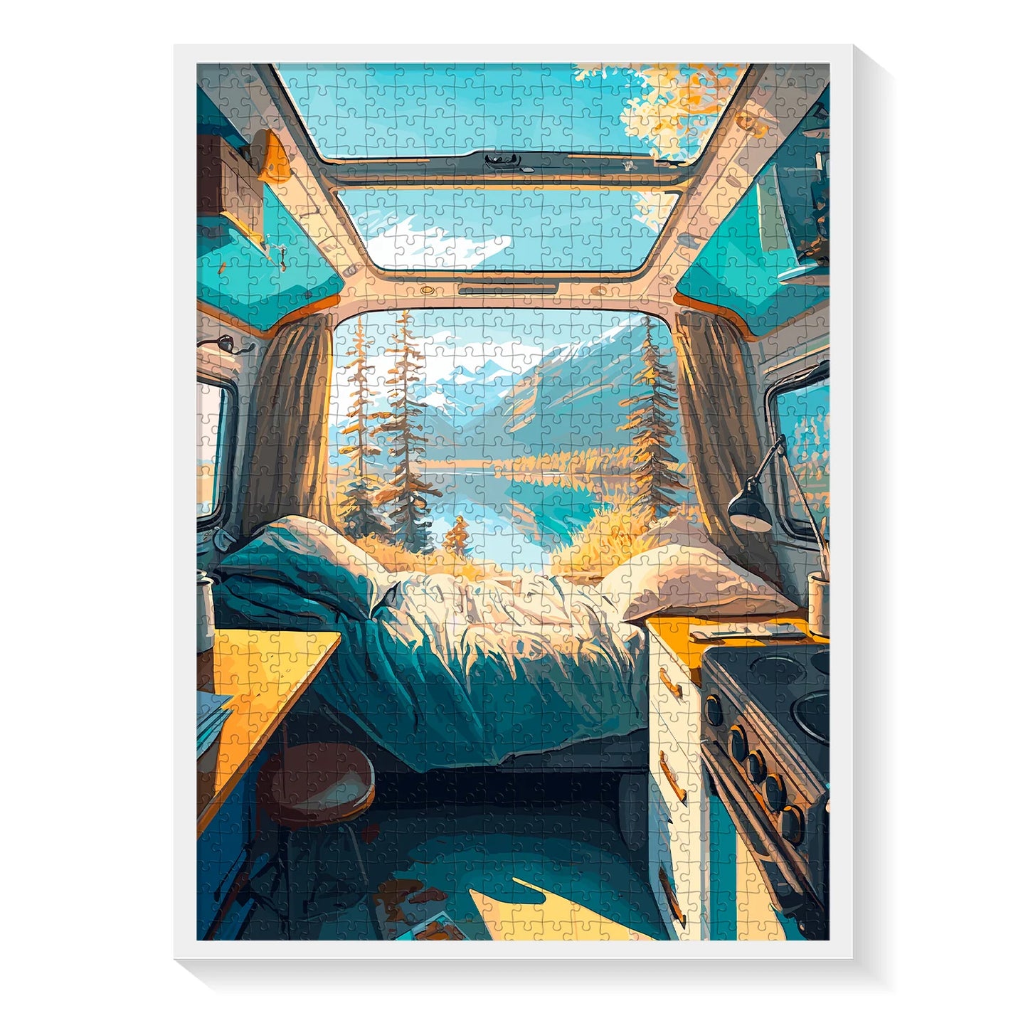 Puzzle Van life Piece&Love puzzle 1000 pièces
