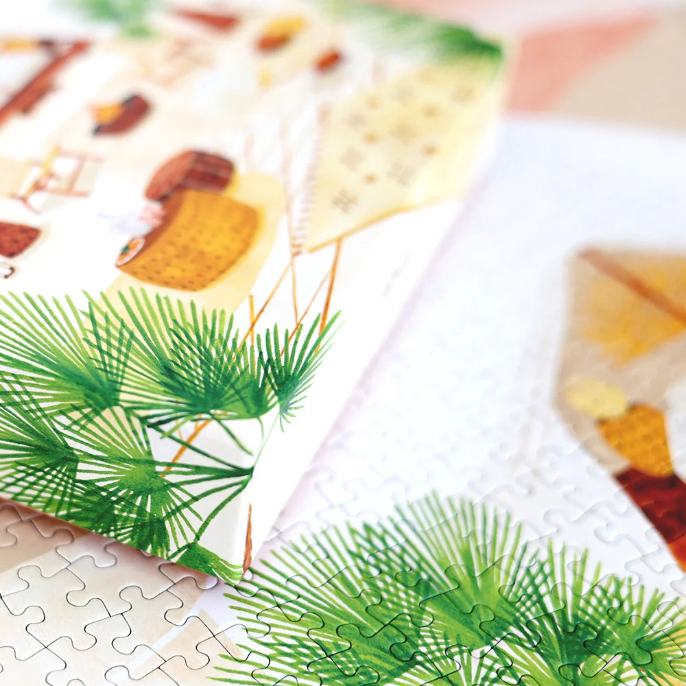 puzzle glamping all the ways to say atws 1000 pièces voyage