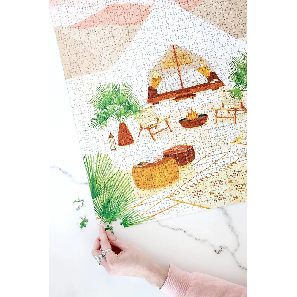 puzzle glamping all the ways to say atws 1000 pièces made in france