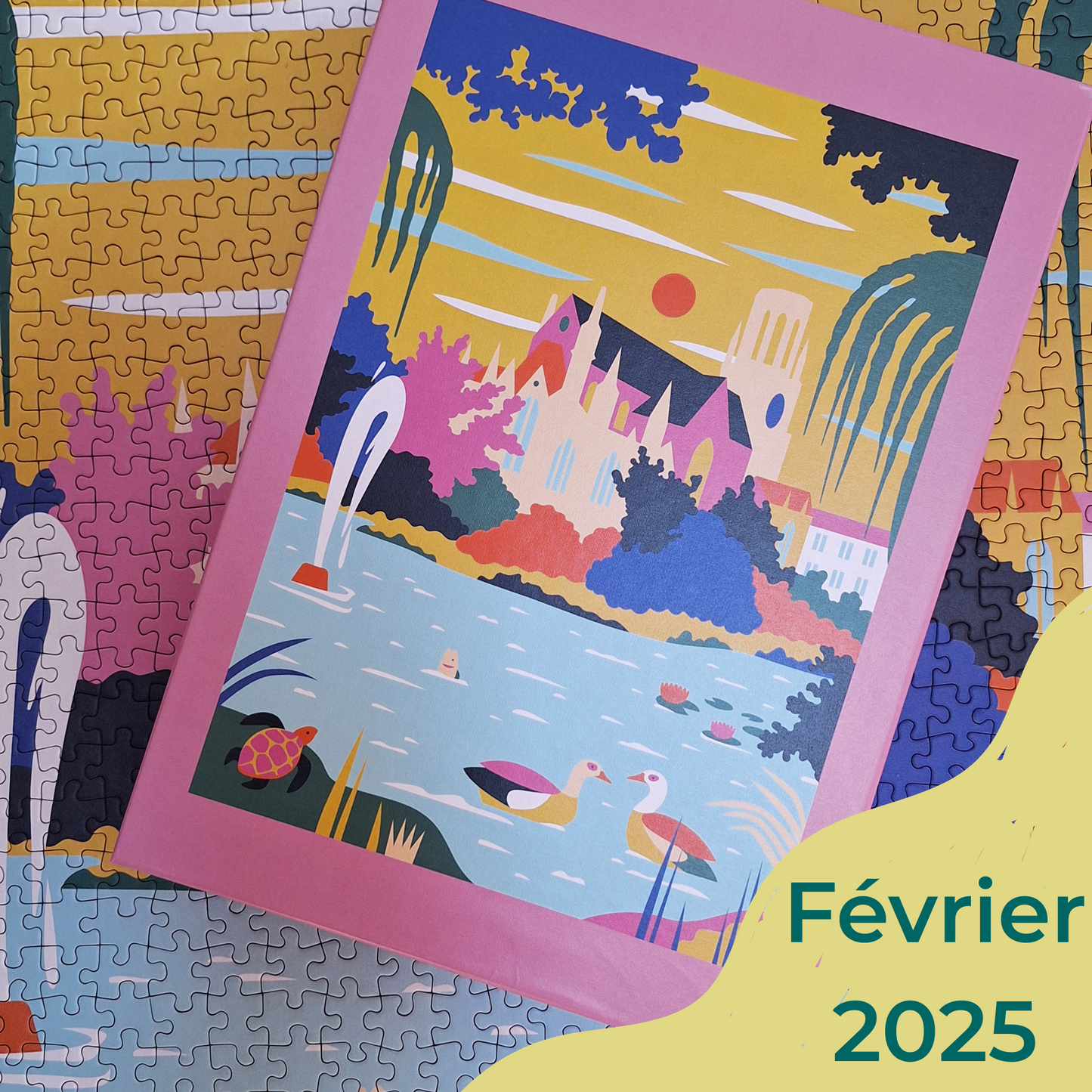 box puzzle pièce rapportée Février 2025