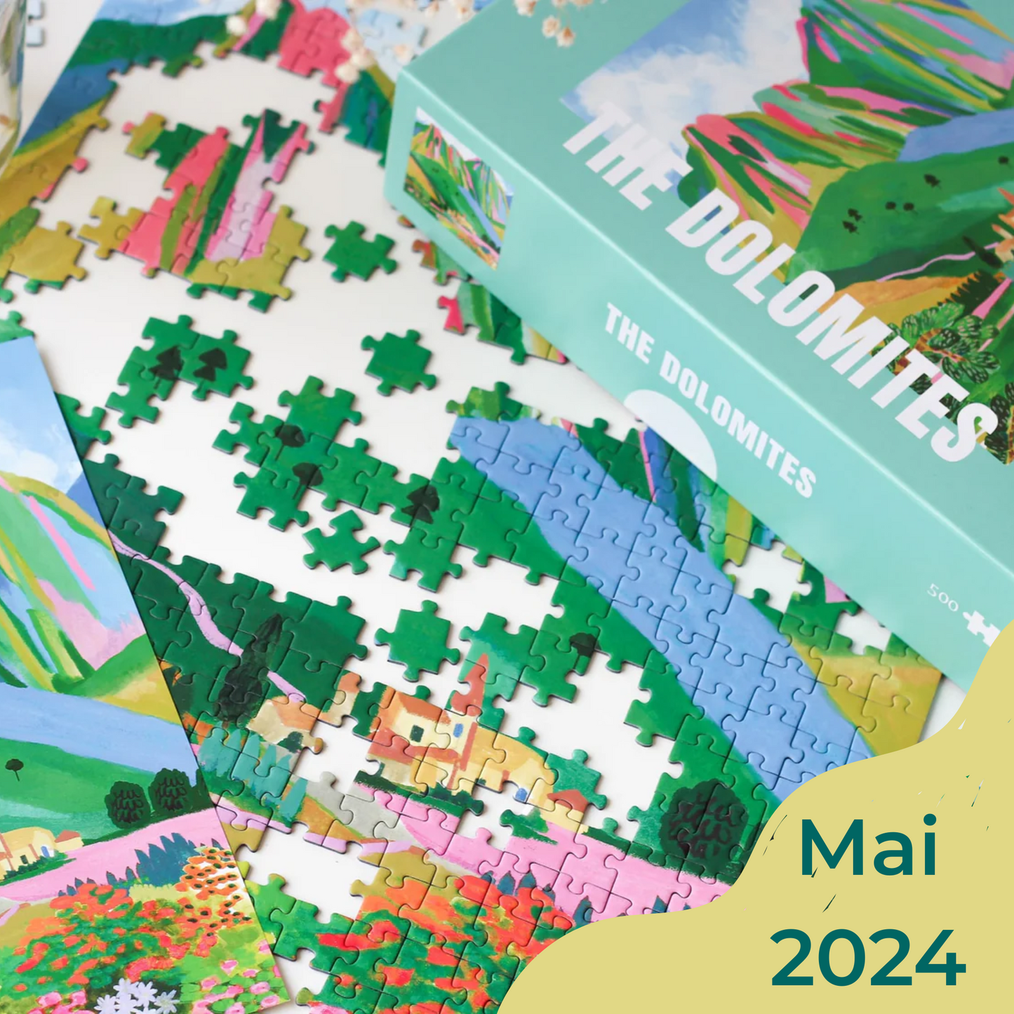 box puzzle pièce rapportée mai 2024