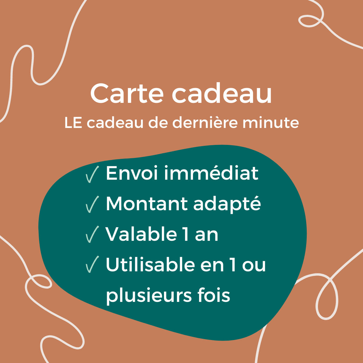 carte cadeau puzzle pièce rapportée