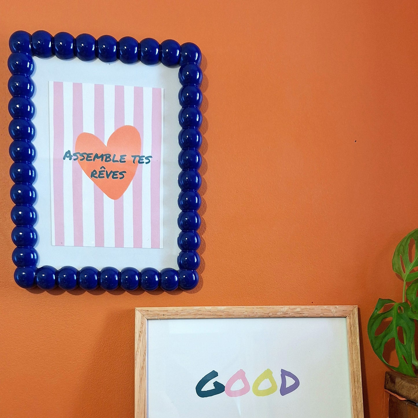 carte postale assemble tes reves pièce rapportée