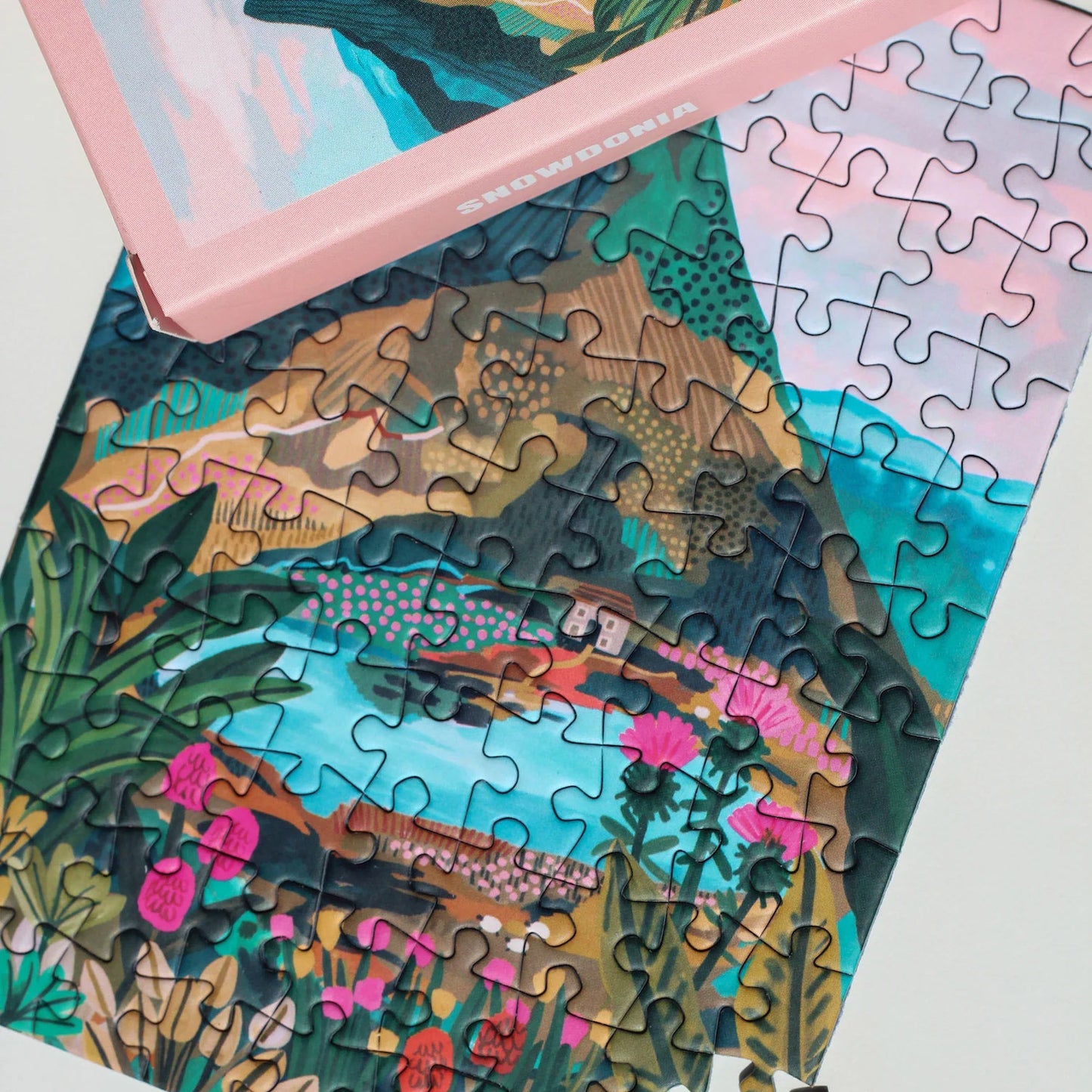 mini puzzle piecely snowdonia