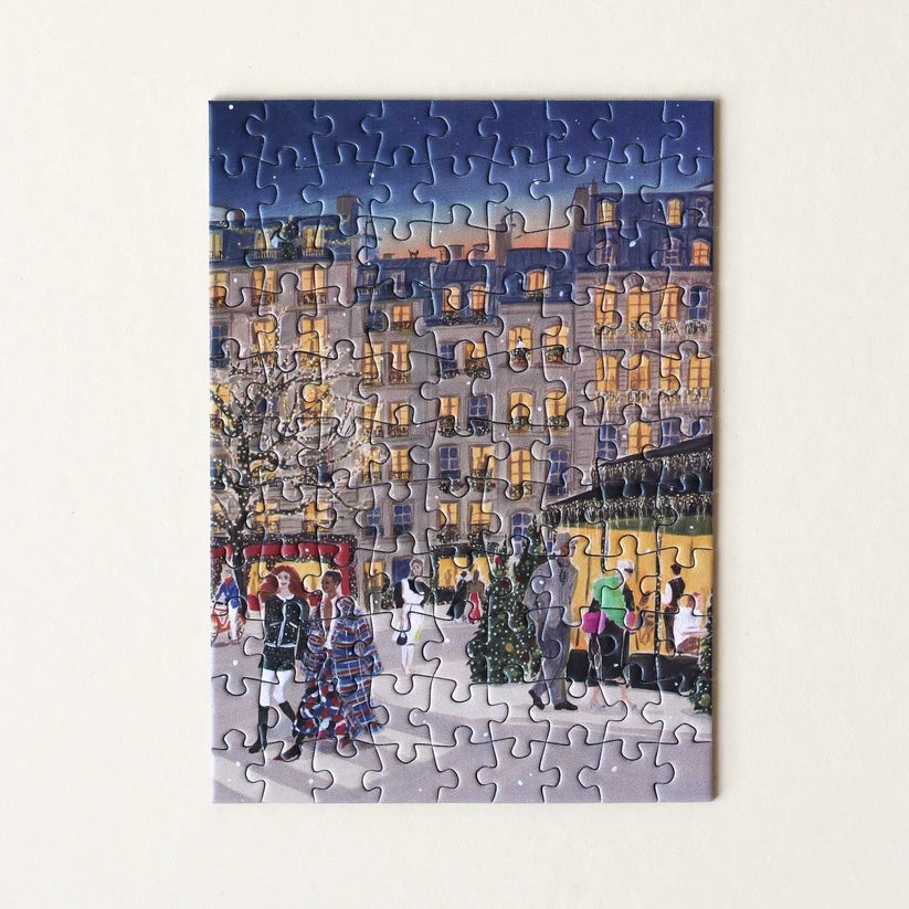 mini puzzle paris lights piecely yukiko noritake