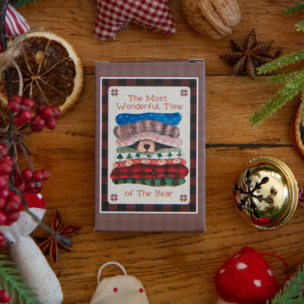 mini puzzle ollie pulls de noel carofromwoodland hiver cosy noel saison