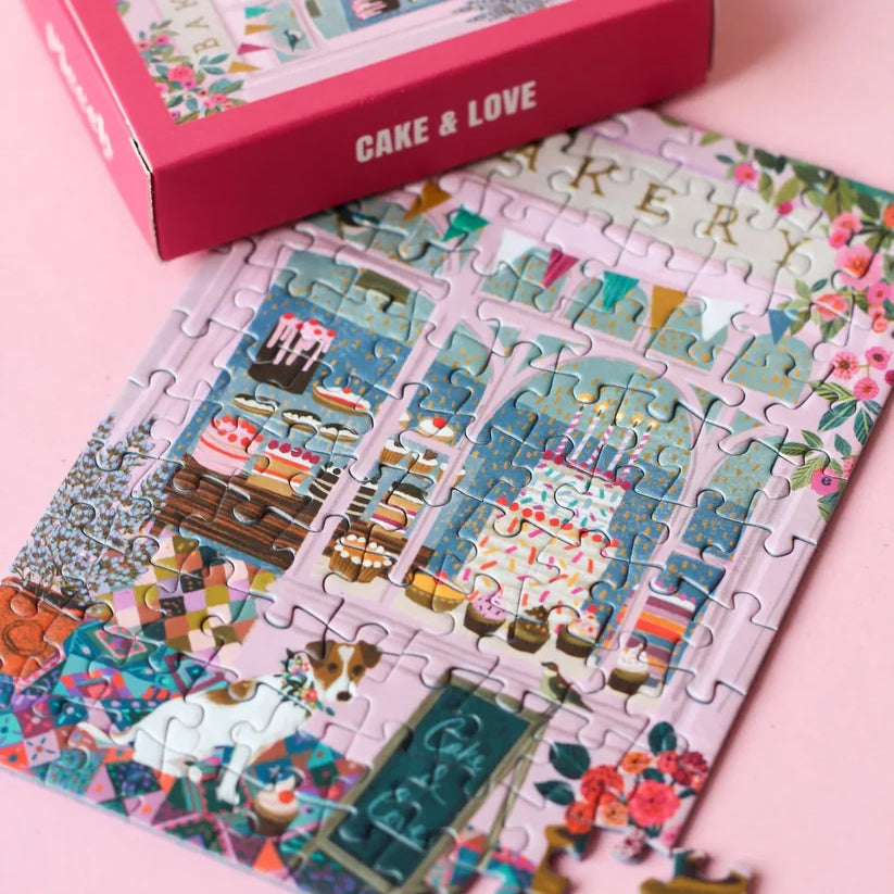 Mini puzzle Cake and Love