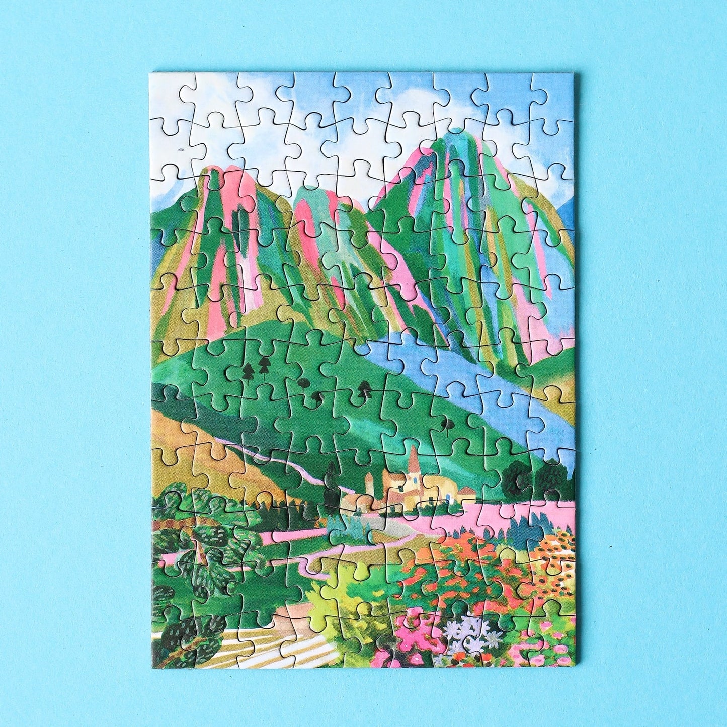 mini puzzle piecely dolomites