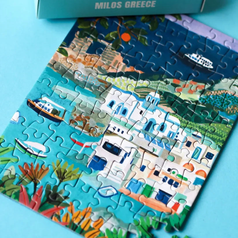 Mini puzzle Milos Greece