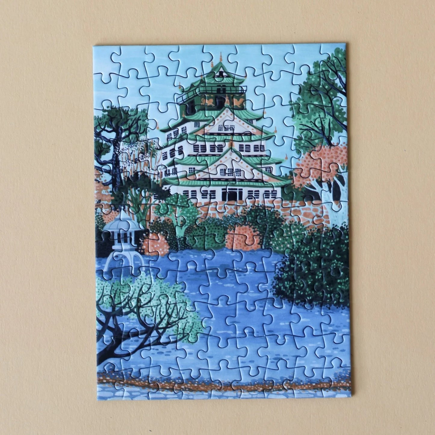 Mini puzzle Osaka castle