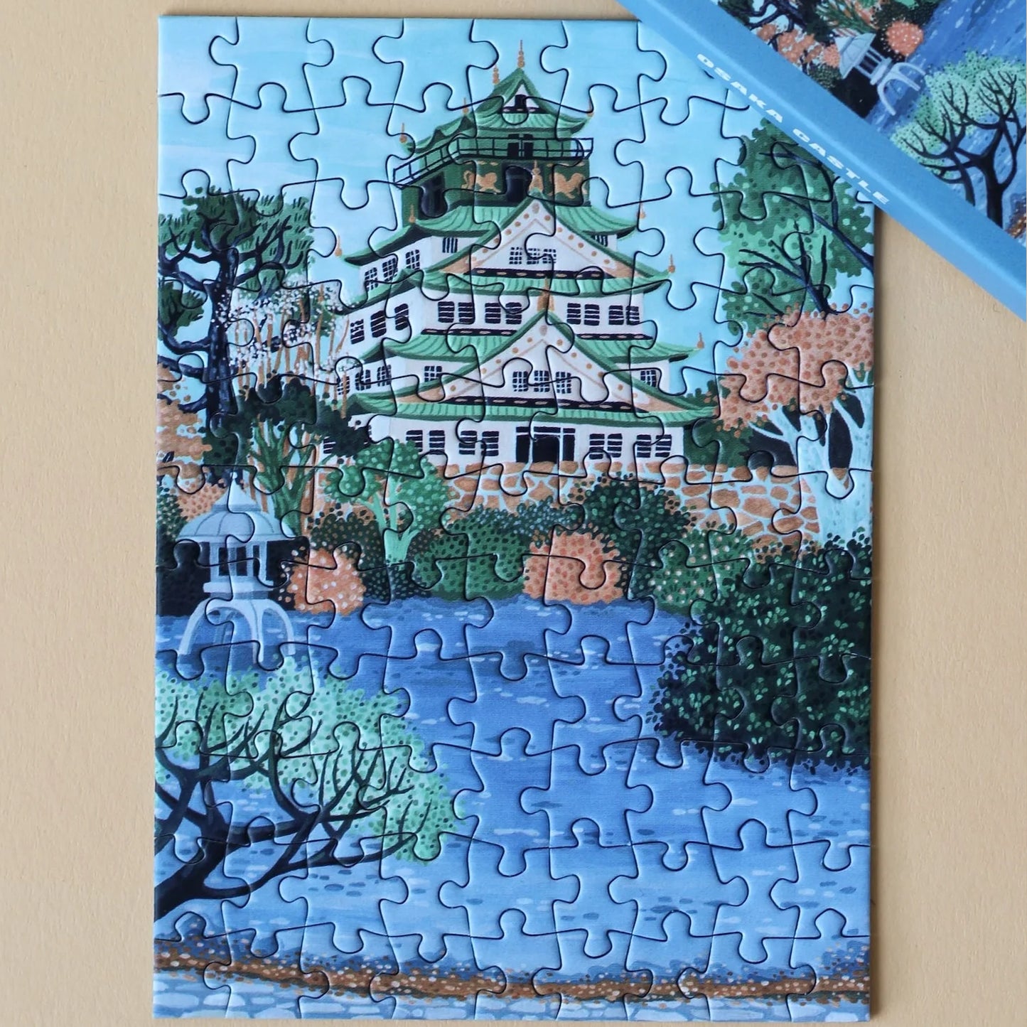 Mini puzzle Osaka castle