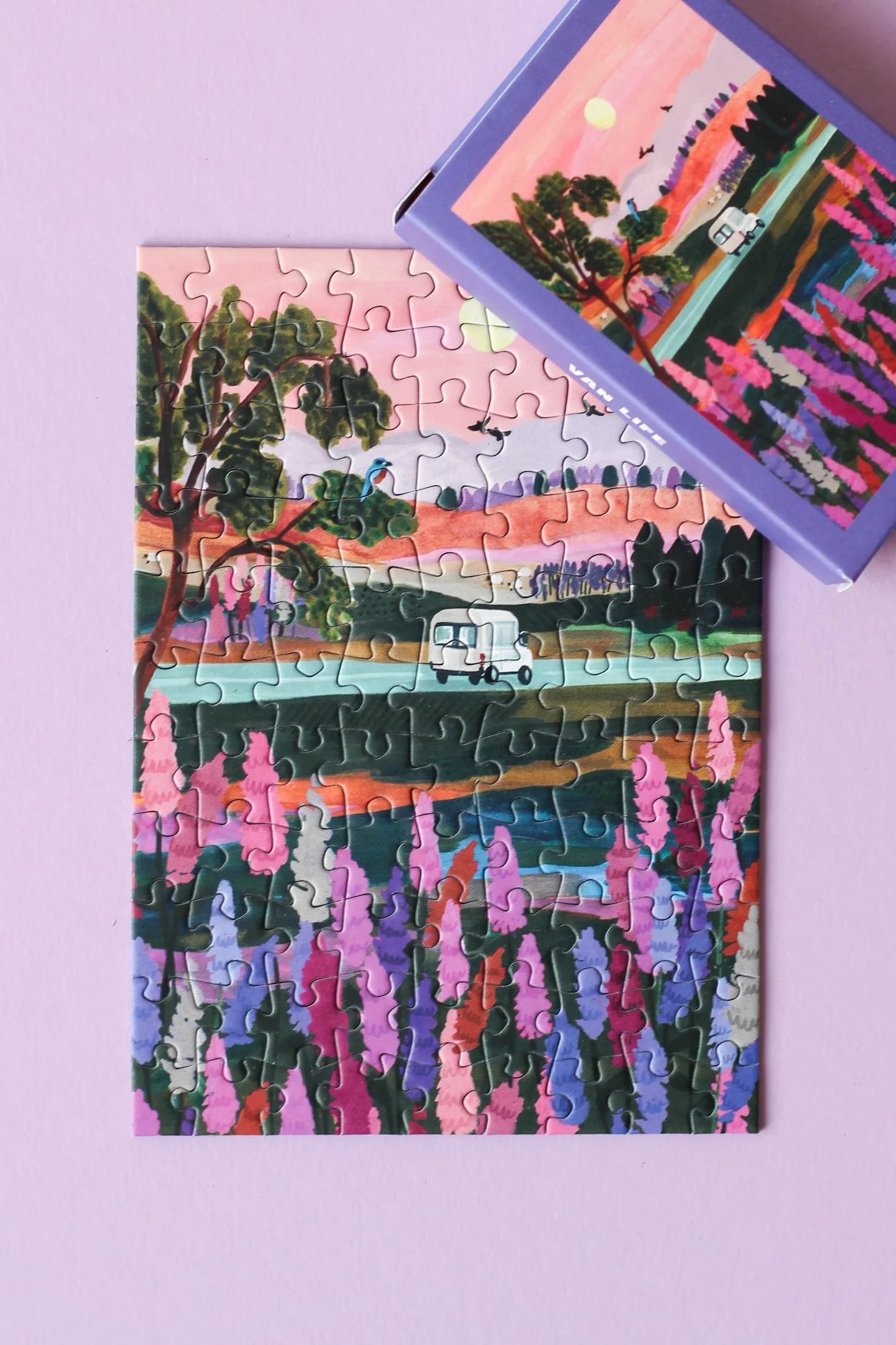 Mini puzzle voyage Van life Piecely