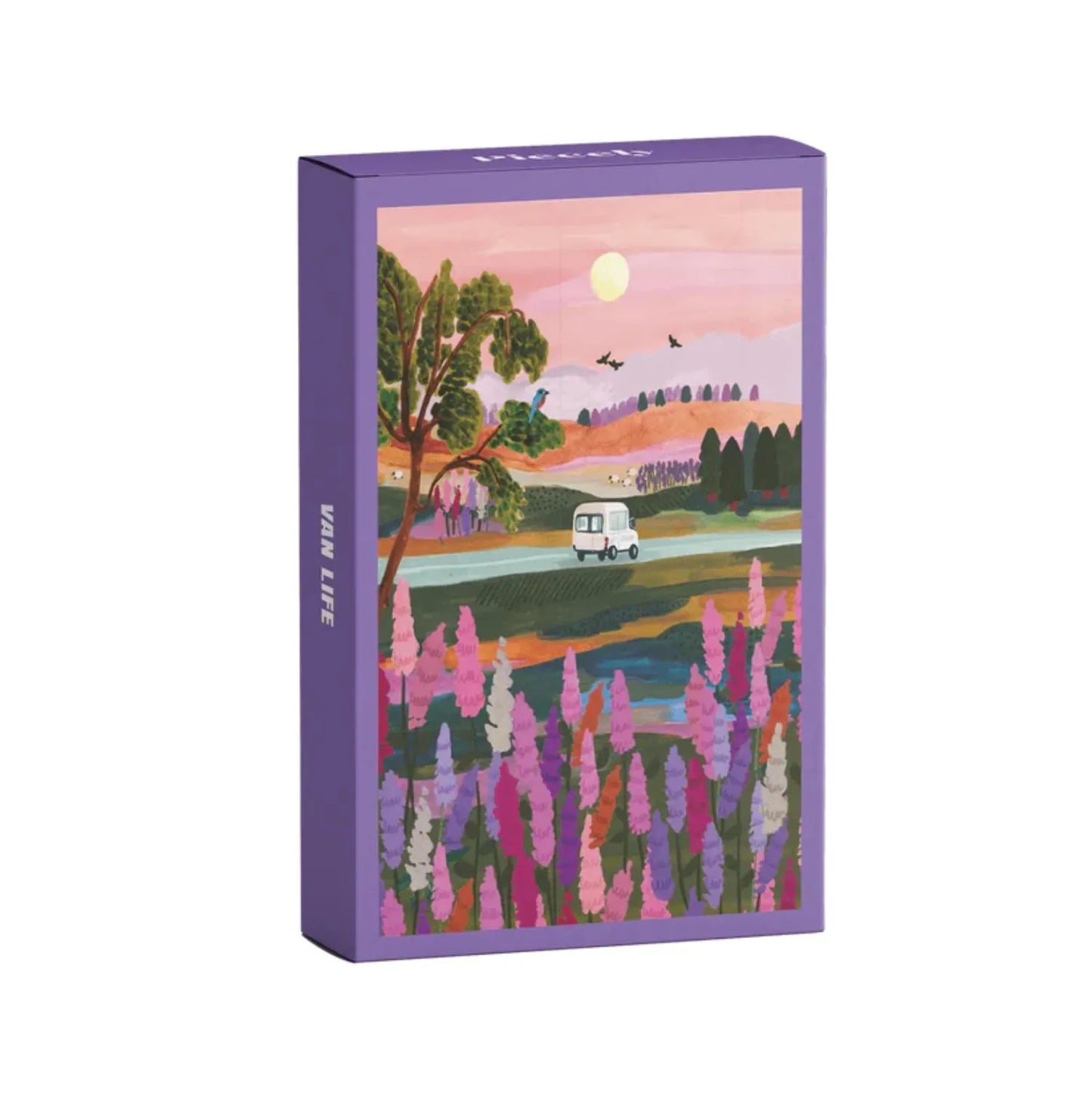 Mini puzzle Van life Piecely Hebe studio
