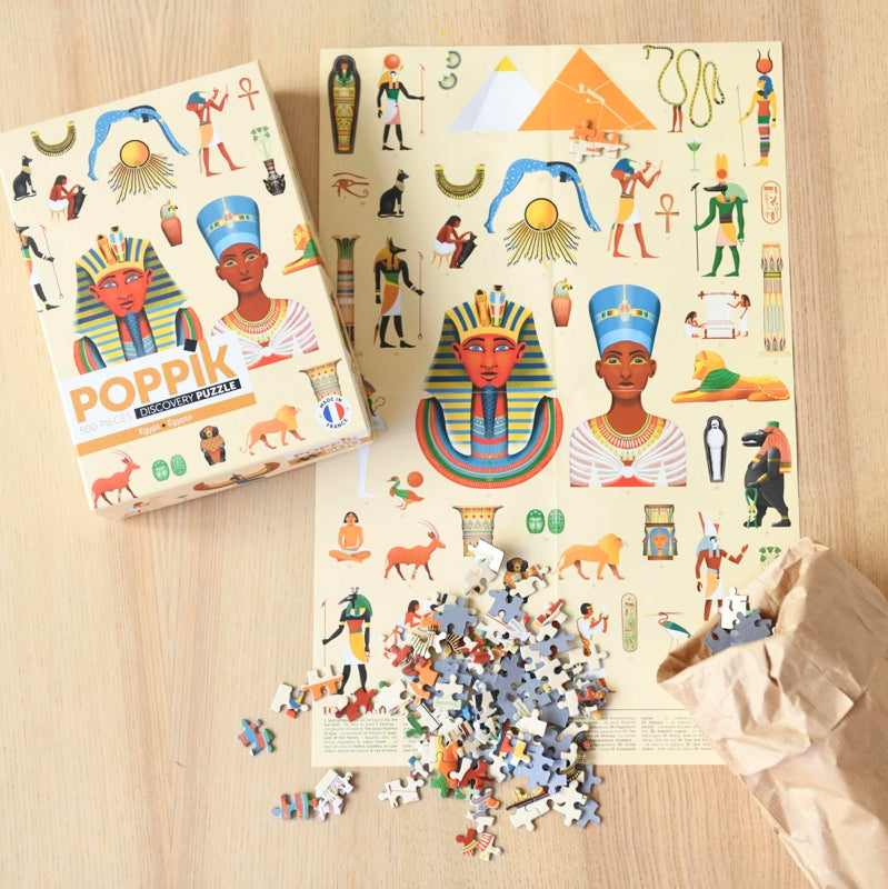 Puzzle enfant Egypte POPPIK