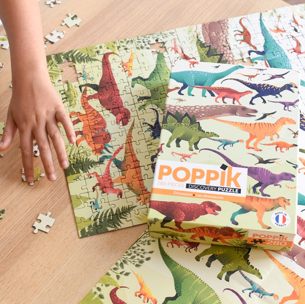 poppik puzzle enfant dinosaures