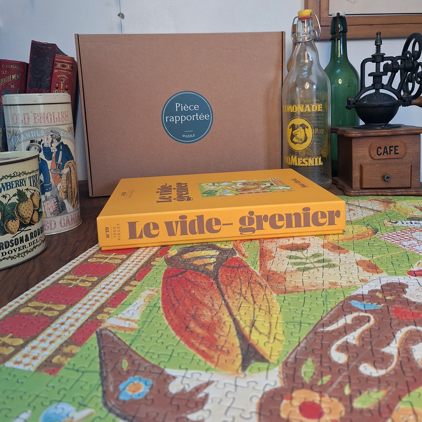 puzzle 1000 pièces jour férié vide grenier