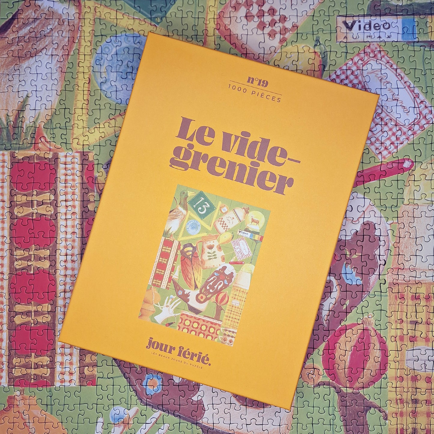 puzzle jour férié 1000 pièces vide grenier