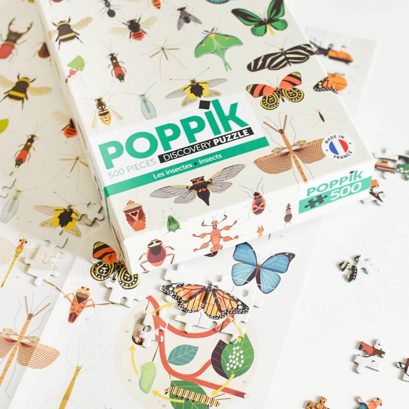 Puzzle enfant Les insectes POPPIK