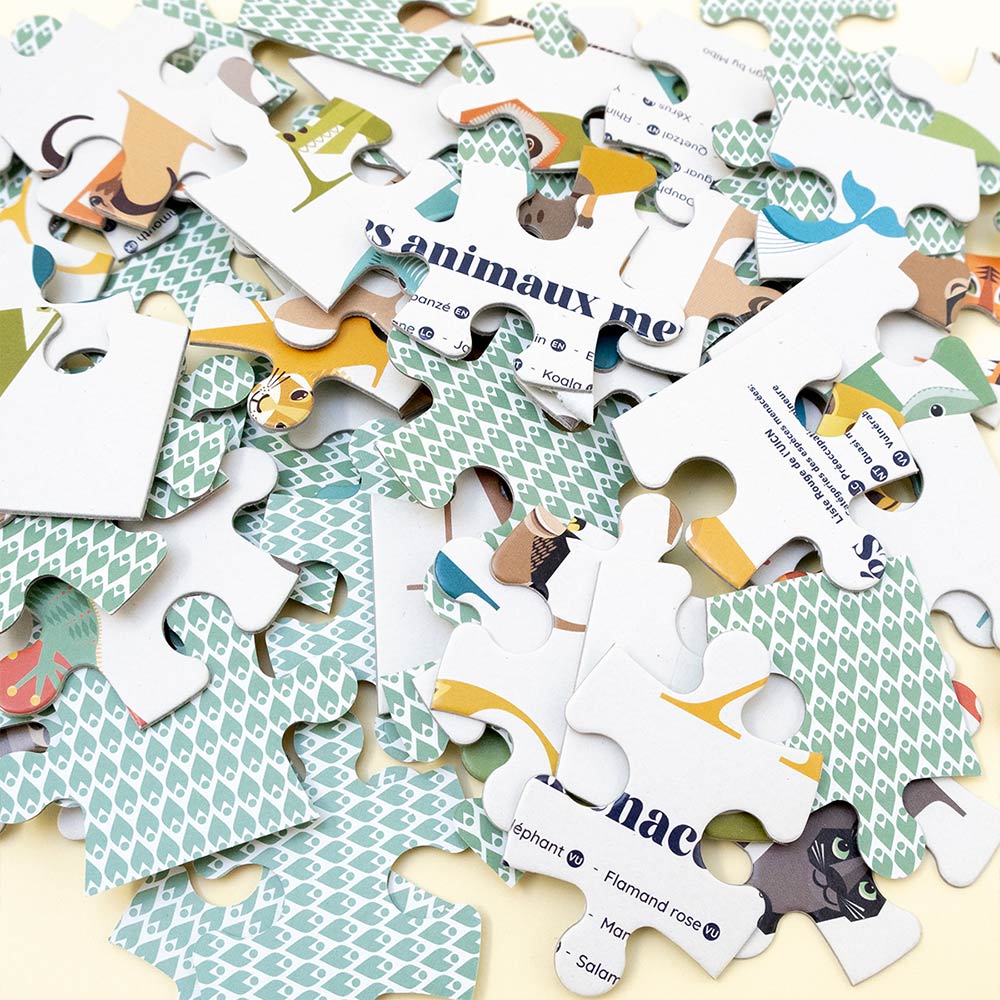 coq en pate puzzle abecedaire