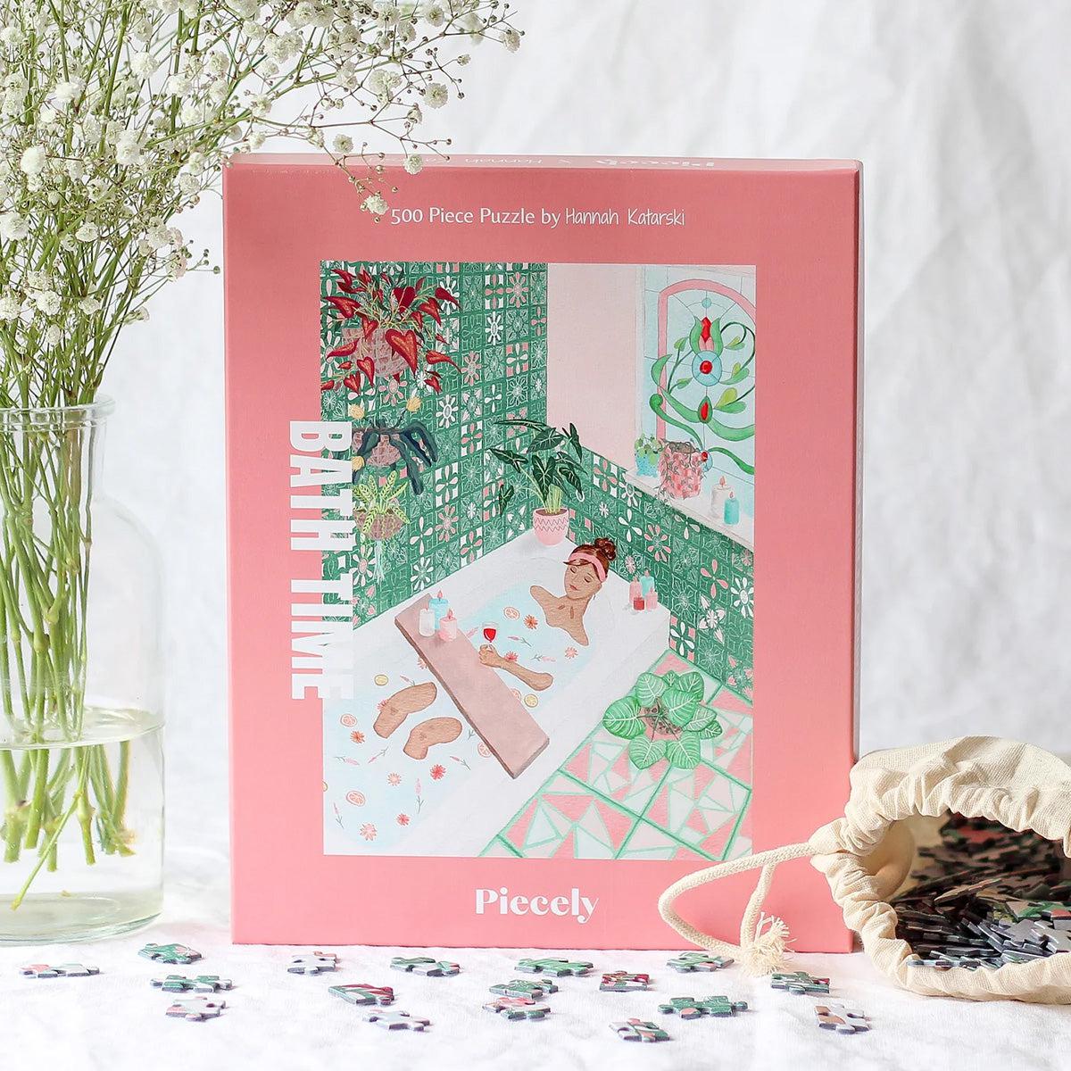 puzzle bath time piecely