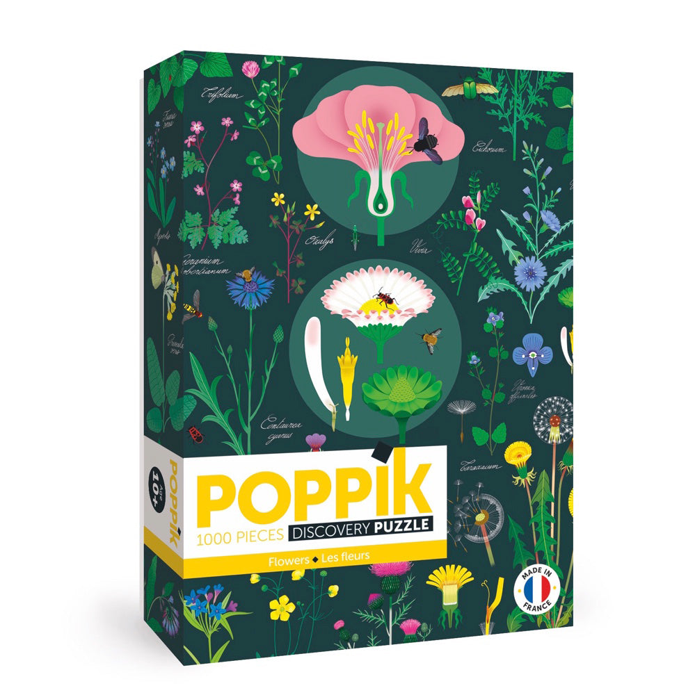puzzle flower poppik