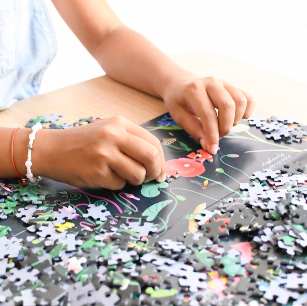 puzzle fleurs poppik