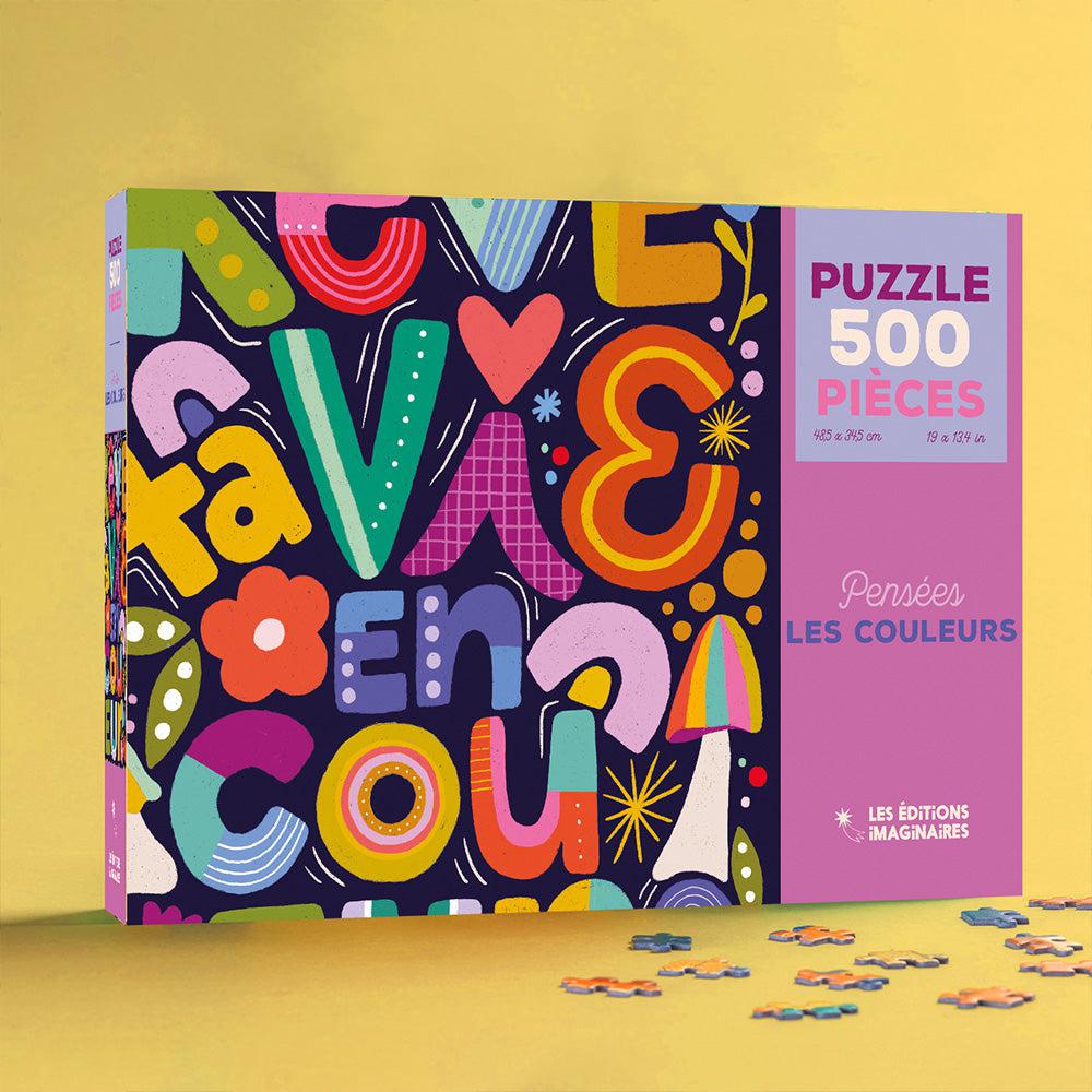 Puzzle les couleurs Les éditions imaginaires