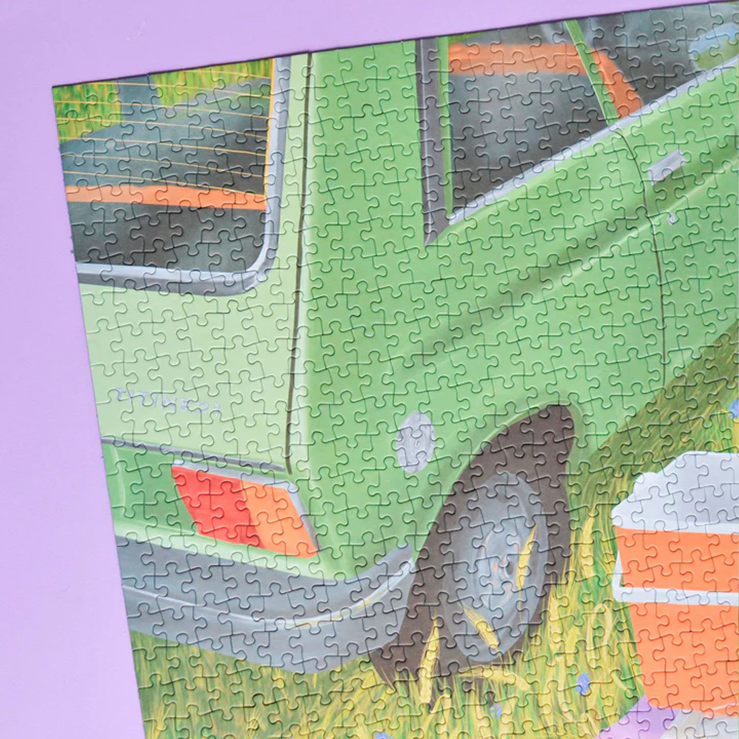 puzzle jour férié casse croute pique nique made in france 1000 pièces