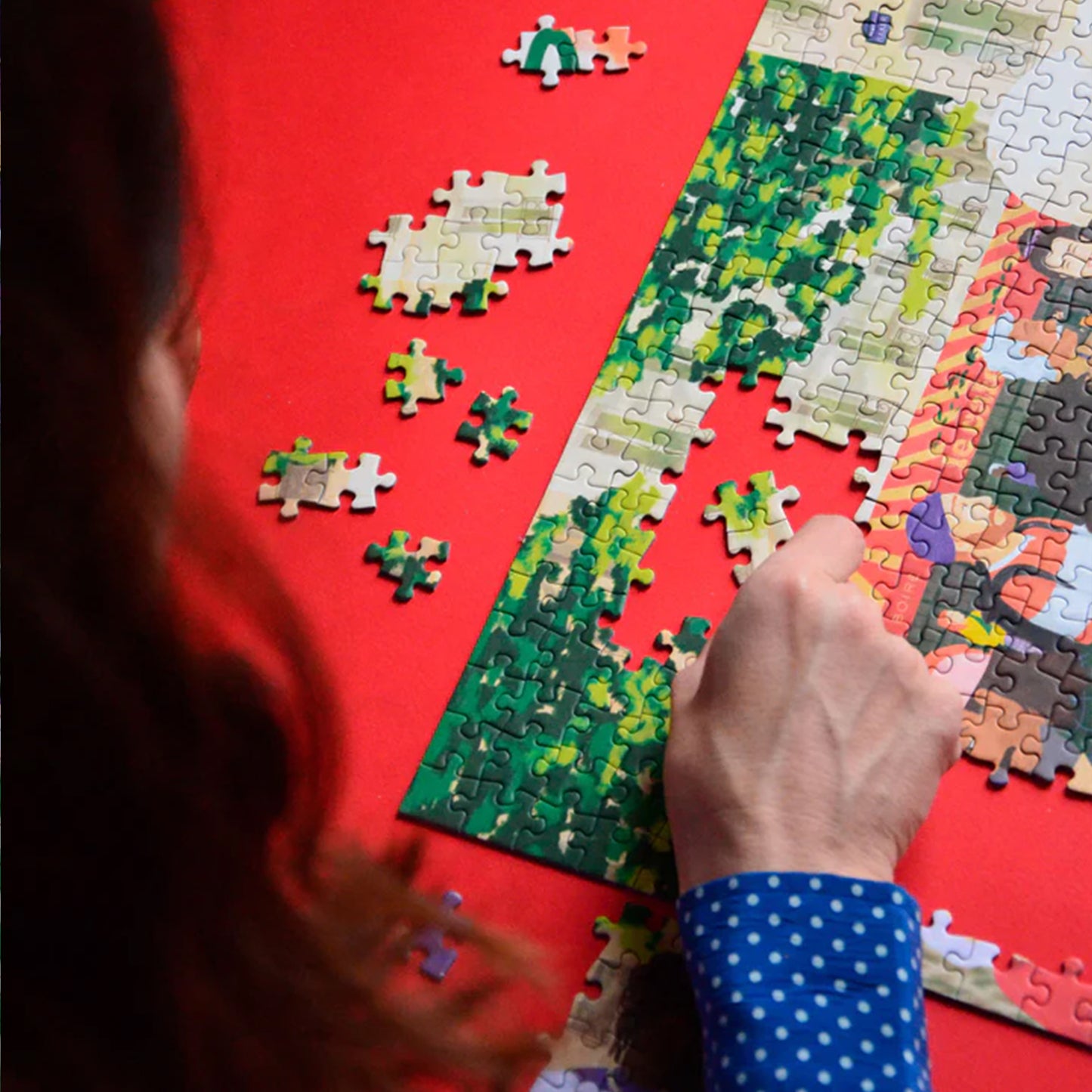 Jour férié Puzzle 1000 pièces Regarder les gens