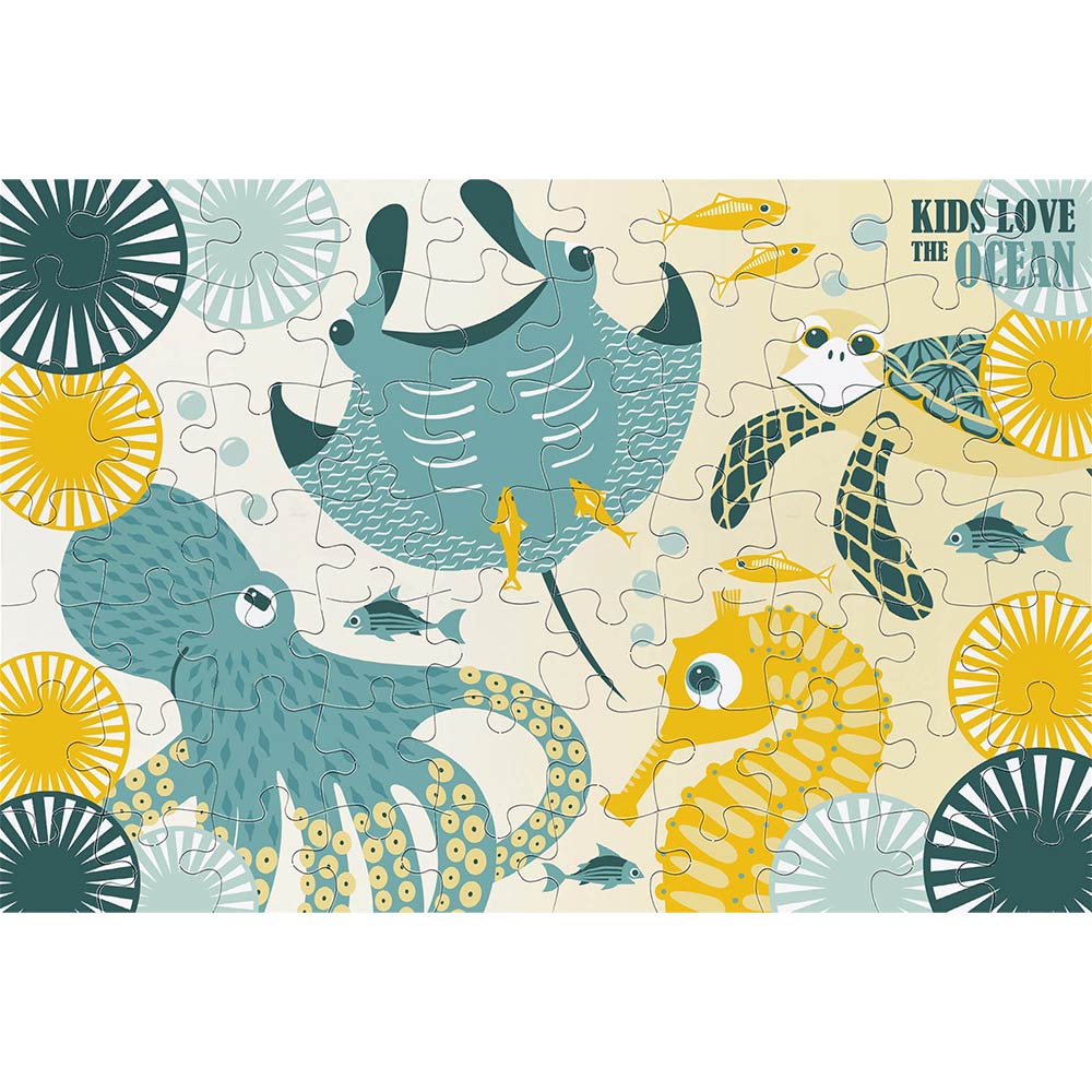 puzzle enfant coq en pate oceans