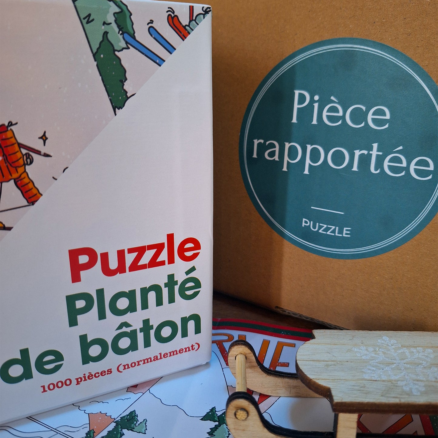 Puzzle 1000 pièces Planté de bâton Piece&Love