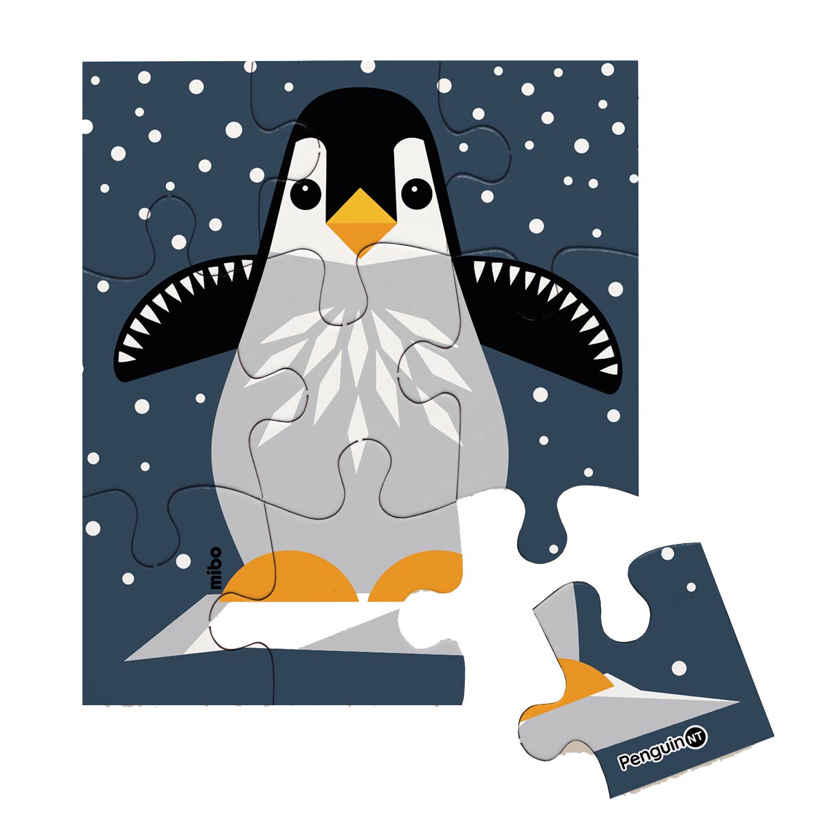 puzzle enfant pingouin coq en pate