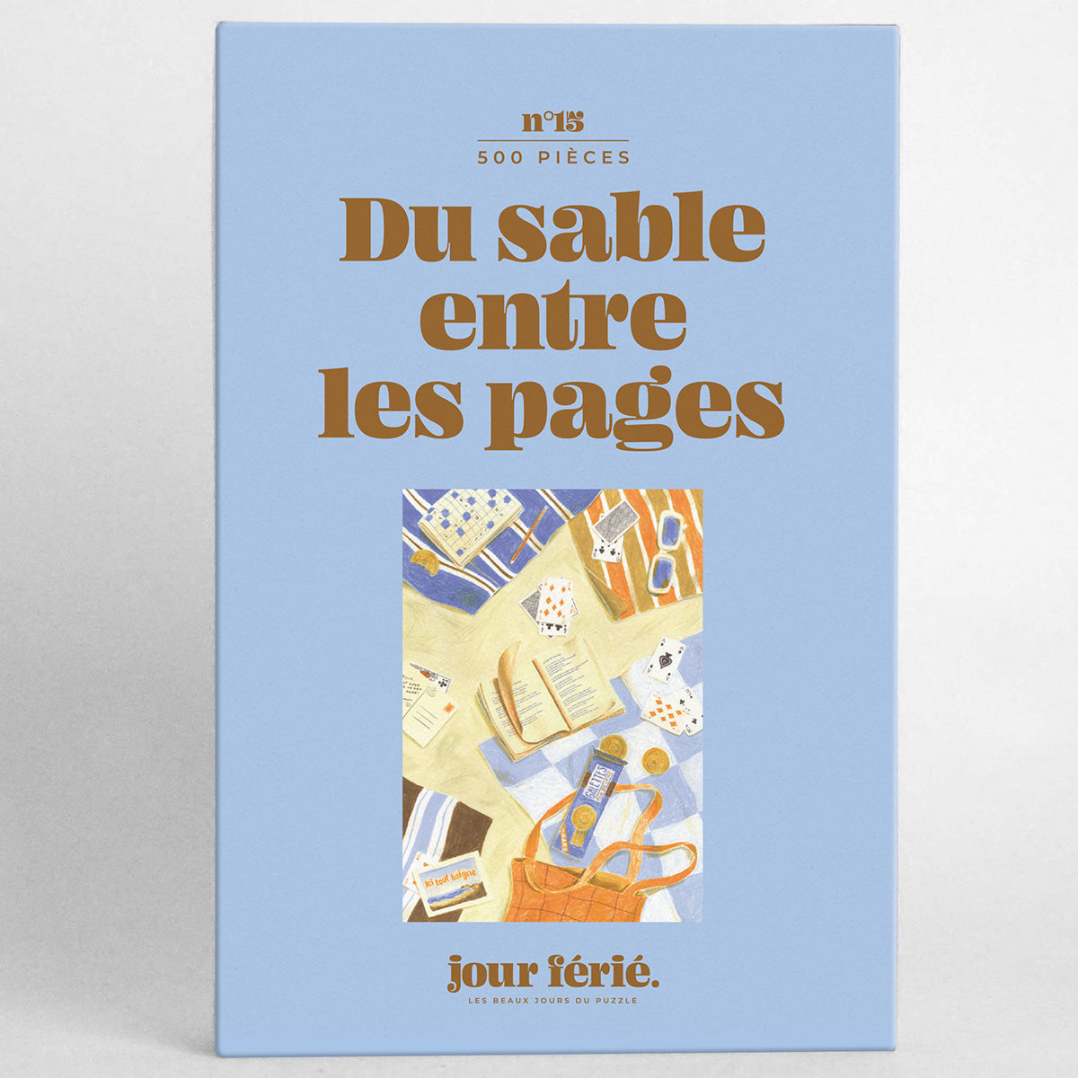 puzzle du sable entre les pages jour férié