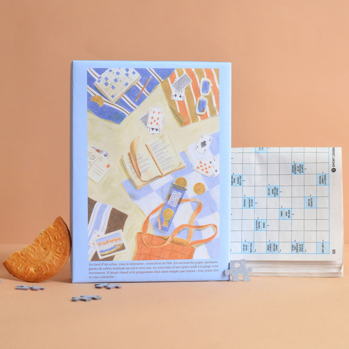 du sable entre les pages puzzle jour férié