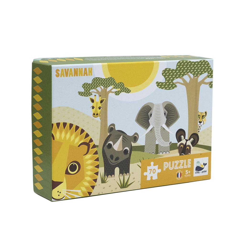 puzzle enfant coq en pate