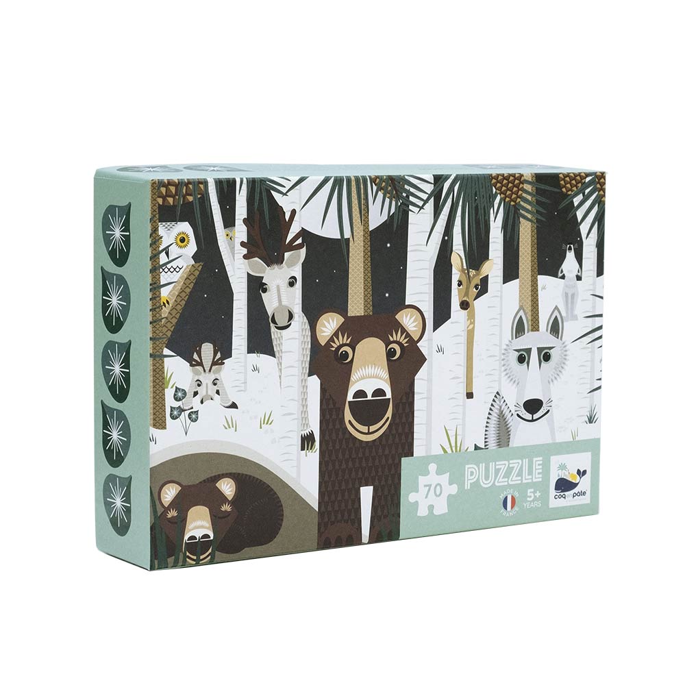 puzzle coq en pate winter