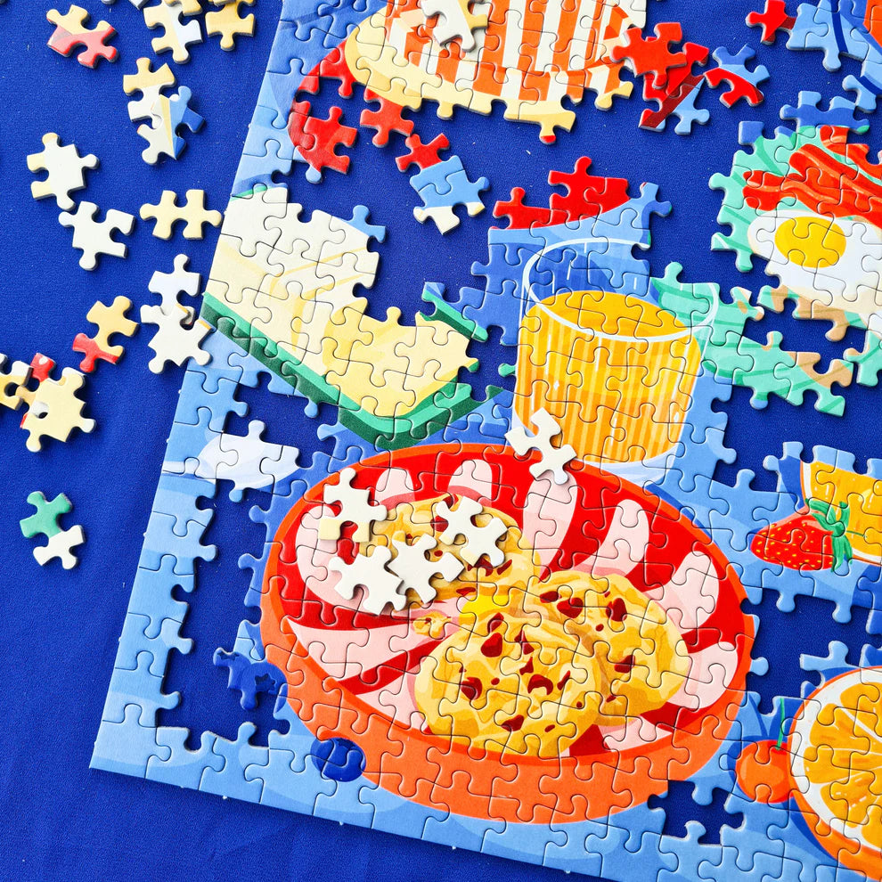 puzzle 1000 pièces breakfast lozo das puzzle kollektiv brunch