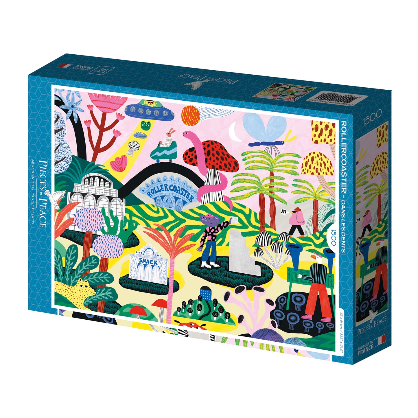 Puzzle 1500 pièces Rollercoaster