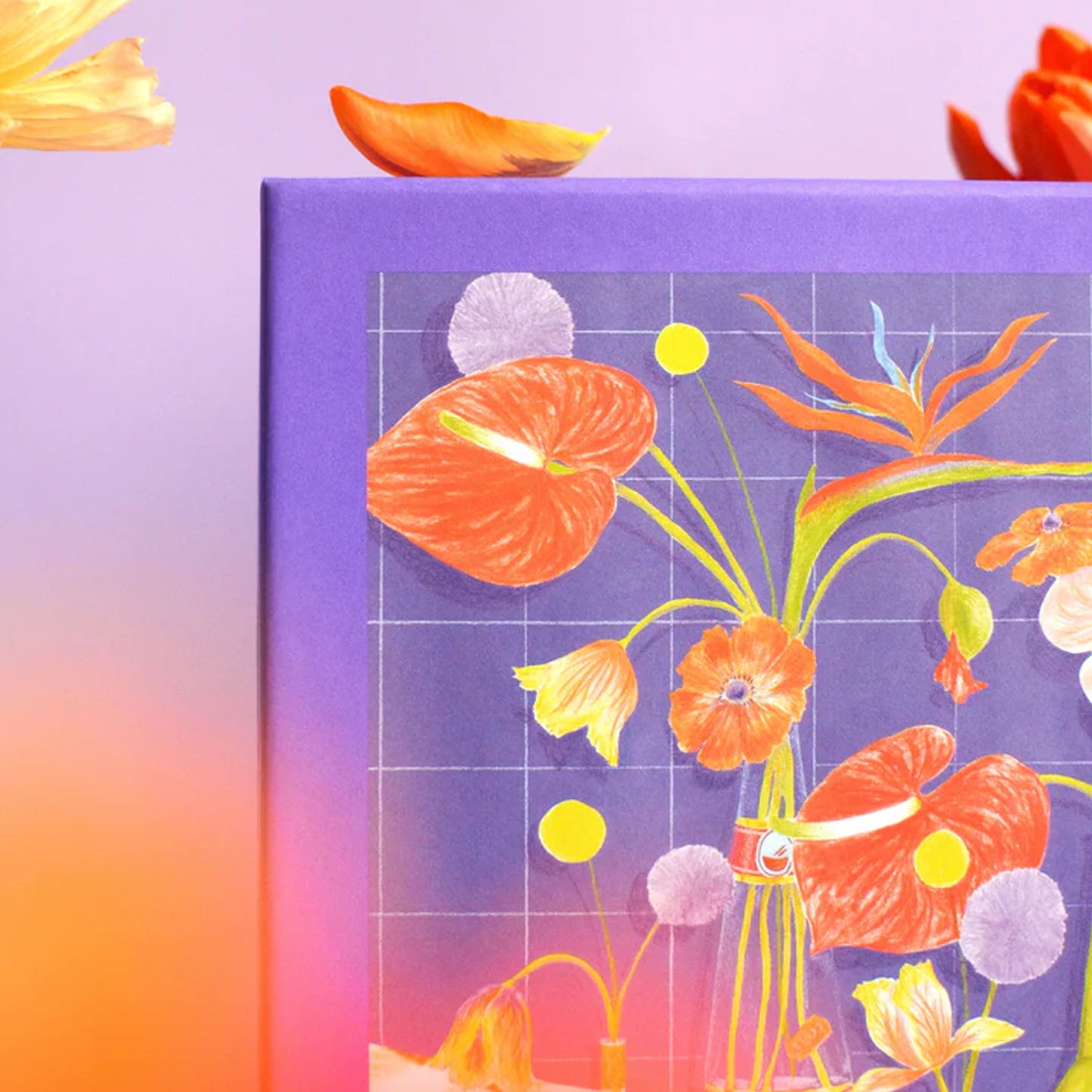 Puzzle 500 pièces Des fleurs sur la table