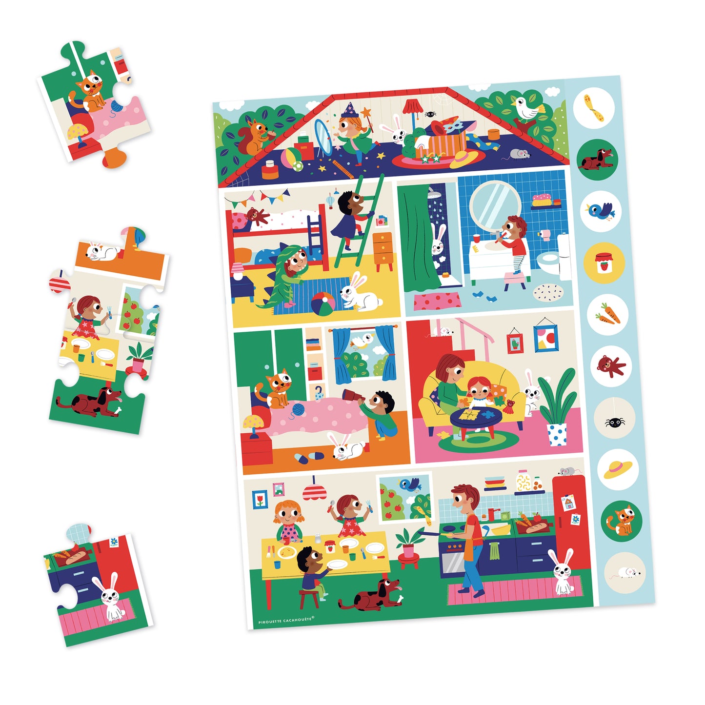 Puzzle enfant La maison