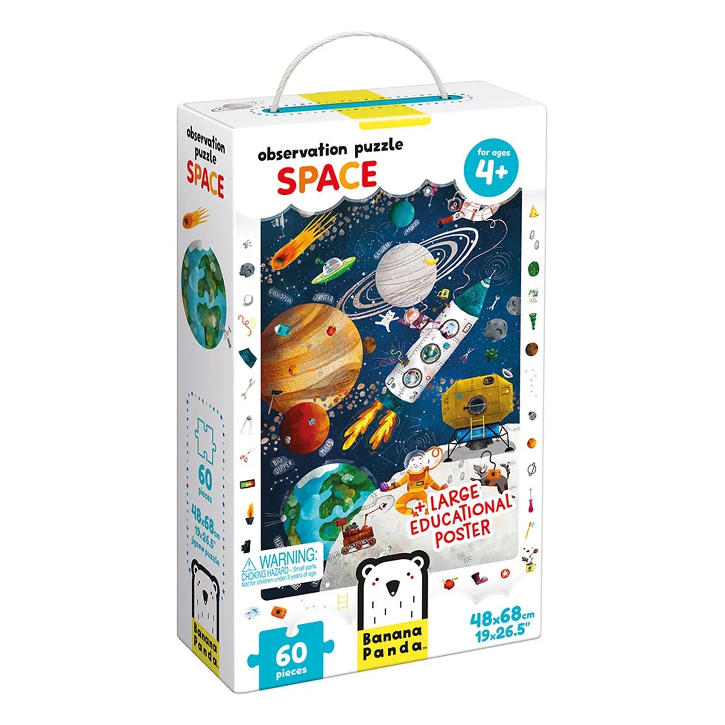 Puzzle enfant observation Espace