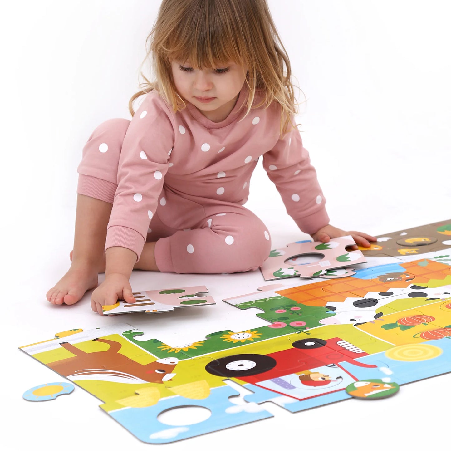 Puzzle enfant Suuuper size Farm match fun