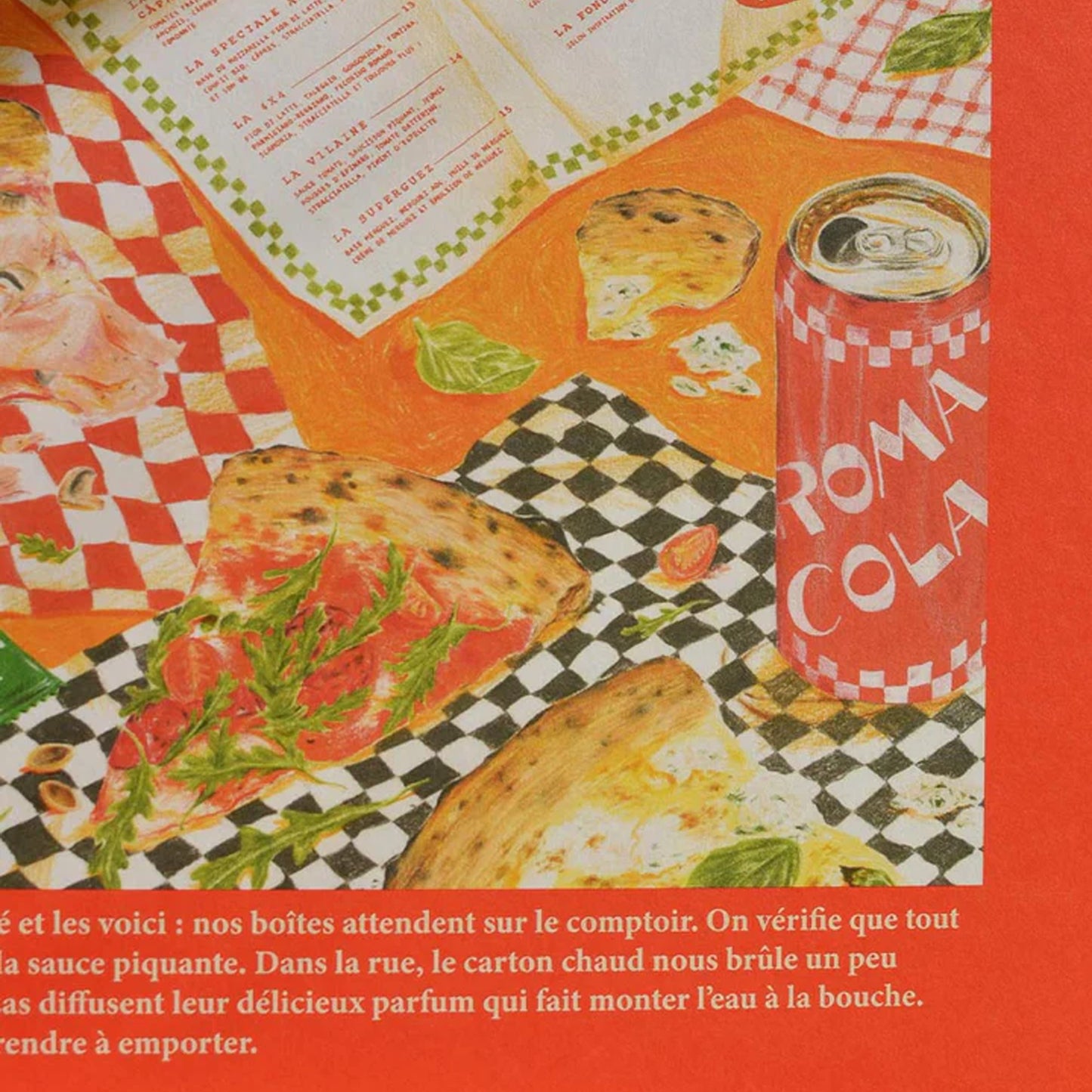 Puzzle 1000 pièces Pizza à emporter