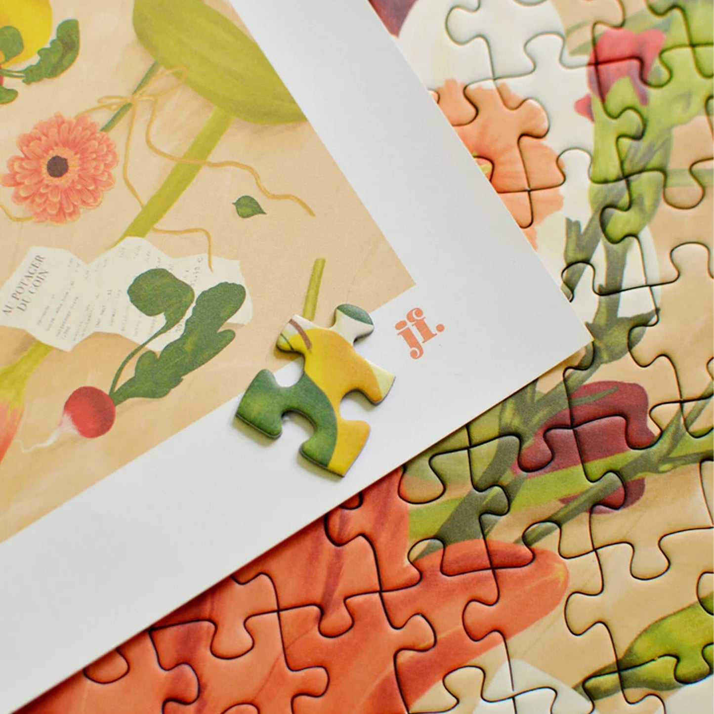 Puzzle 1000 pièces Retour du marché