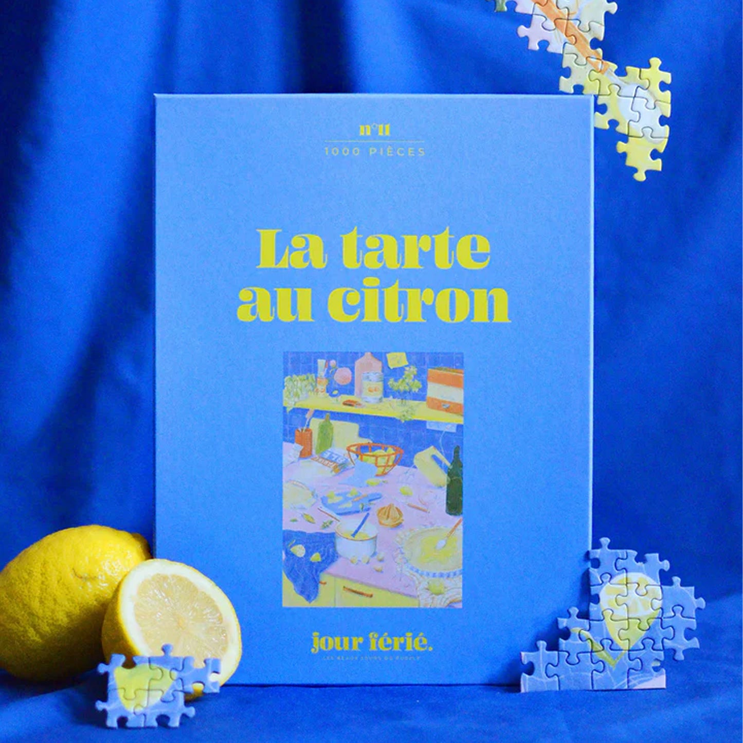 Puzzle 1000 pièces La tarte au citron